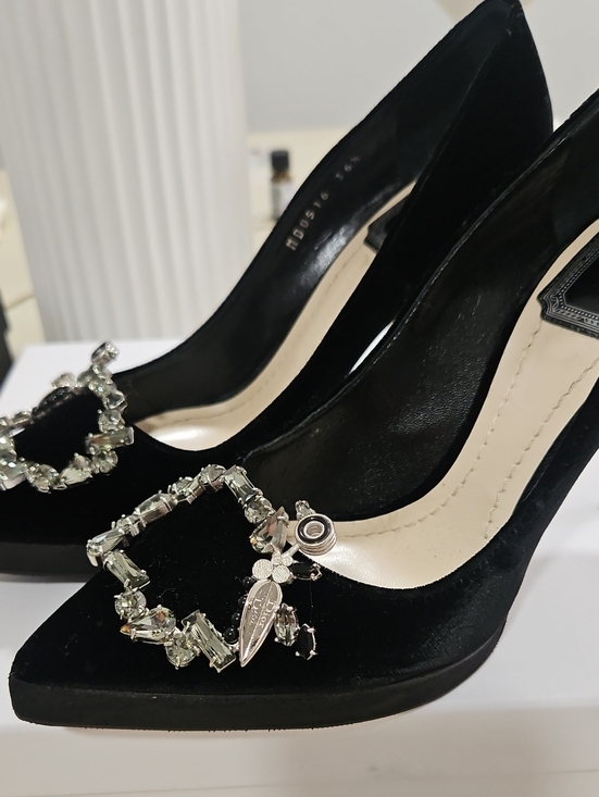 Dior Shoes - Dior Velvet Evening Pumps